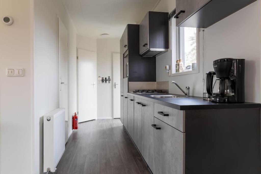 Gezellig Modern Chalet Midden Op De Veluwe Epe Buitenkant foto
