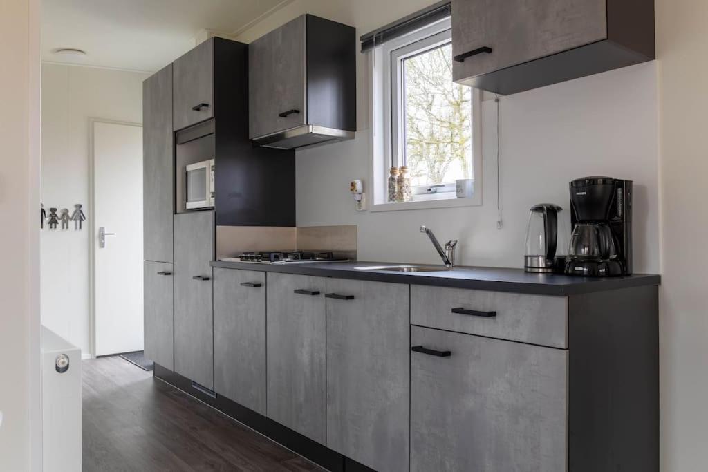 Gezellig Modern Chalet Midden Op De Veluwe Epe Buitenkant foto