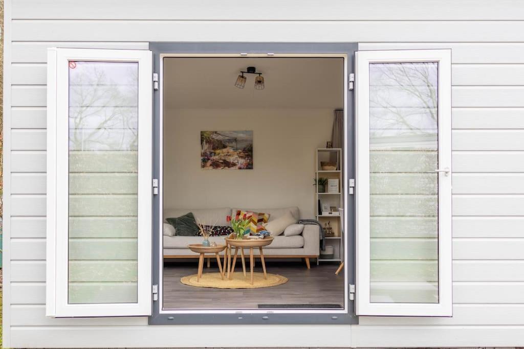 Gezellig Modern Chalet Midden Op De Veluwe Epe Buitenkant foto